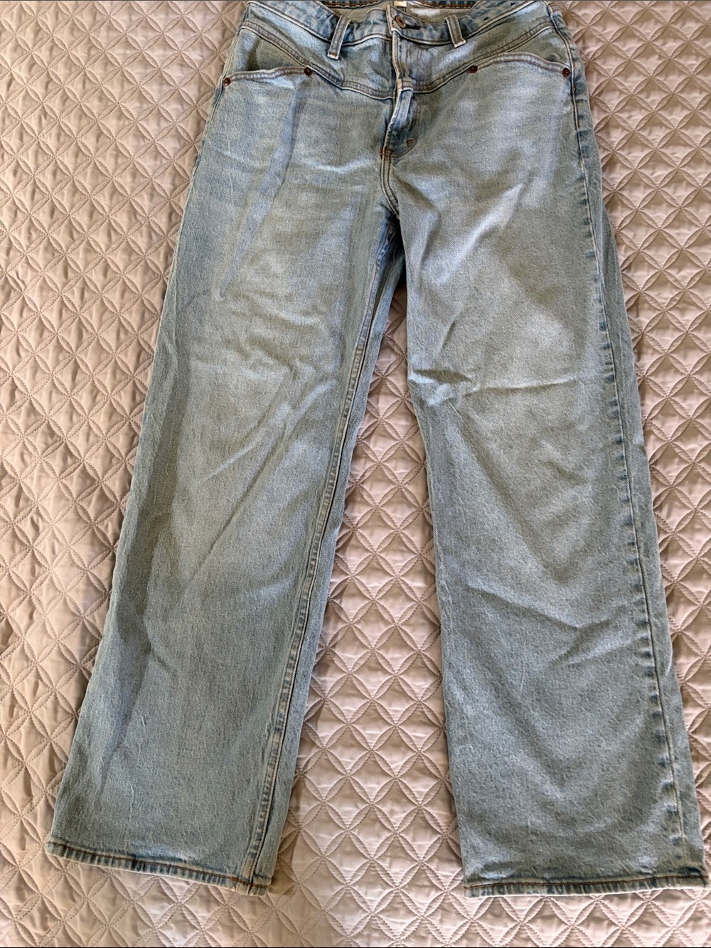 Abercrombie & Fitch Light Blue Jeans